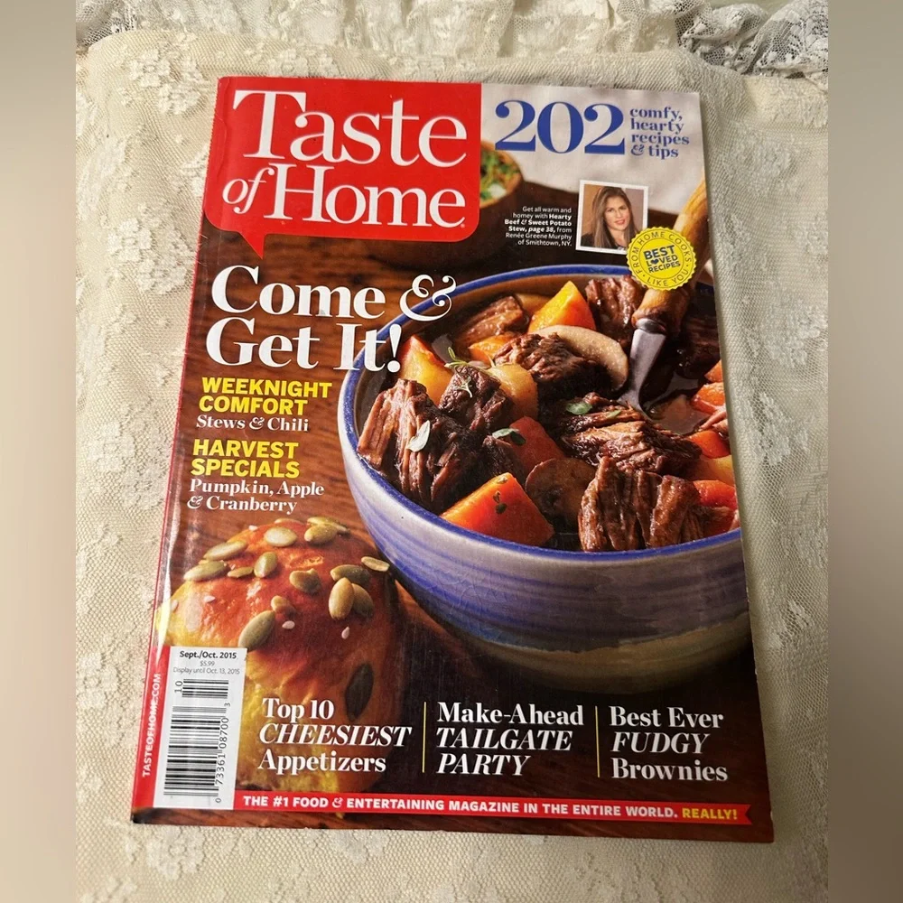 Taste Of Home Magazine Weeknight Comfort September/October 2015